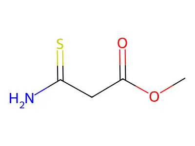 Propanoic acid, 3-amino-3-thioxo-, methyl ester structure