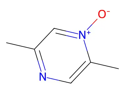 2,5-Dimethyl-1-oxo-1lambda~5~-pyrazine structure