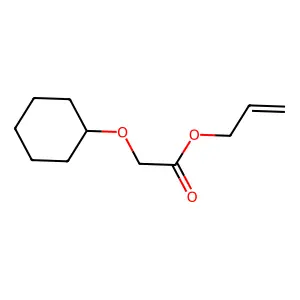 Allyl cyclohexyloxyacetate structure
