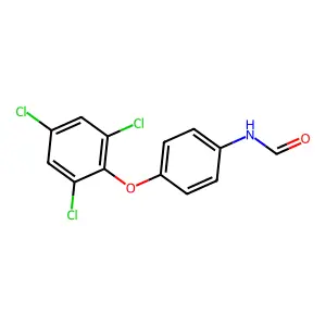 N-(4-(2,4,6-Trichlorophenoxy)phenyl)formamide structure