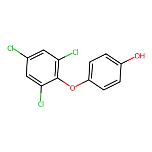 Hydroxychlornitrofen structure