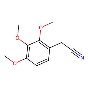 2,3,4-Trimethoxyphenylacetonitrile structure