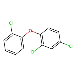 2,2',4-三氯二苯醚 structure