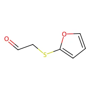 Acetaldehyde, 2-(2-furanylthio)- structure