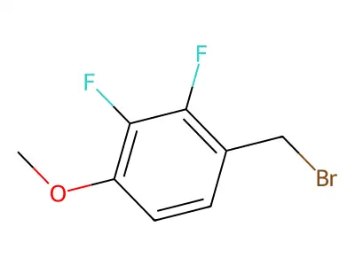 2,3-Difluoro-4-methoxybenzyl bromide structure