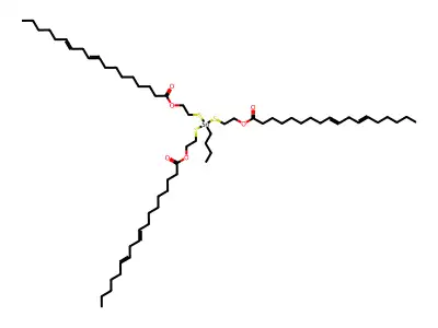 C64H114O6S3Sn structure