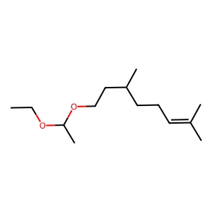 2-Octene, 8-(1-ethoxyethoxy)-2,6-dimethyl- structure