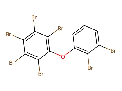 2,2',3,3',4,5,6-Heptabromodiphenyl ether structure
