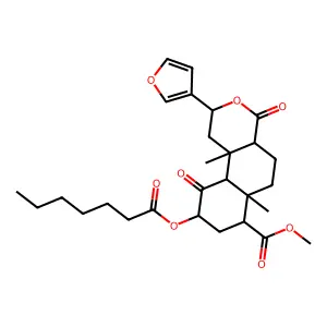 Divinorin heptanoate structure
