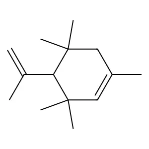 3,3,5,5-Tetramethyllimonene structure