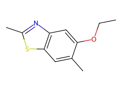 5-Ethoxy-2,6-dimethyl-1,3-benzothiazole structure
