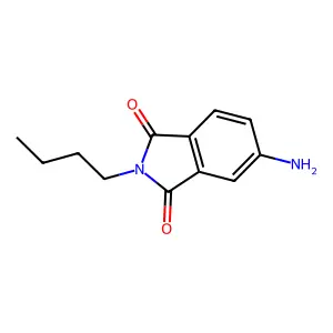 4-amino-N-butylphthalimide structure