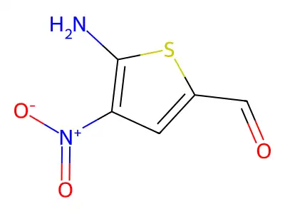 5-Amino-4-nitrothiophene-2-carbaldehyde structure