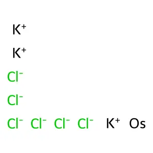 Osmate(3-), hexachloro-, potassium (1:3), (OC-6-11)- structure