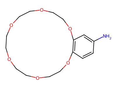 4'-Aminobenzo-18-crown-6 structure