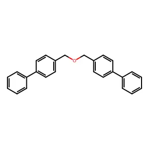 Bis(4-biphenylmethyl)ether structure