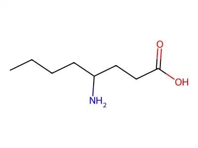 4-氨基辛酸 structure