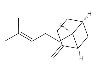 Bergamotene structure