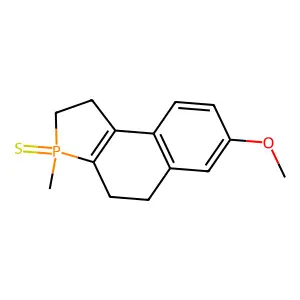 7-Methoxy-3-methyl-3-sulfanylidene-1,2,4,5-tetrahydrobenzo[e]phosphindole structure