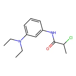 2-氯-N-[3-(二乙氨基)苯基]丙酰胺 structure