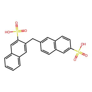 3,6'-亚甲基双萘-2-磺酸 structure