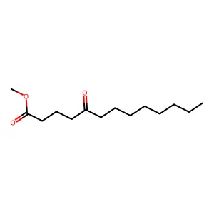 Methyl 5-oxotridecanoate structure