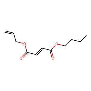 2-丁烯二酸(2Z)-丁基-2-丙烯酯 structure