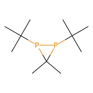 Diphosphirane, 1,2-bis(1,1-dimethylethyl)-3,3-dimethyl- structure