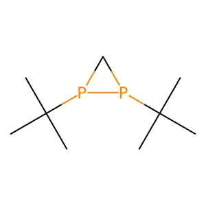 Diphosphirane, 1,2-bis(1,1-dimethylethyl)- structure