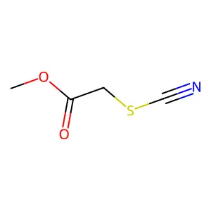 Methyl 2-thiocyanatoacetate structure