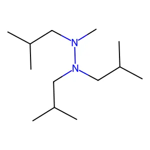 Hydrazine, triisobutylmethyl- structure