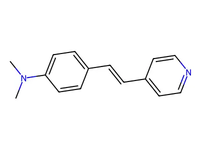 4-(4-(Dimethylamino)styryl)pyridine structure