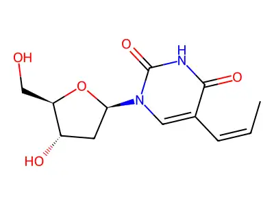 5-Propenyl deoxyuridine structure