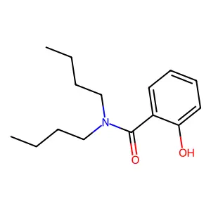 n,n-Dibutyl-2-hydroxybenzamide structure