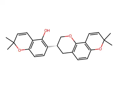 (R)-Hispaglabridin B structure