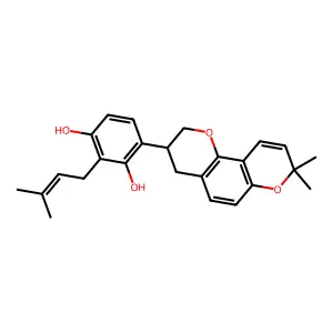 Hispaglabridin A structure