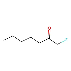 2-Heptanone, 1-fluoro- structure