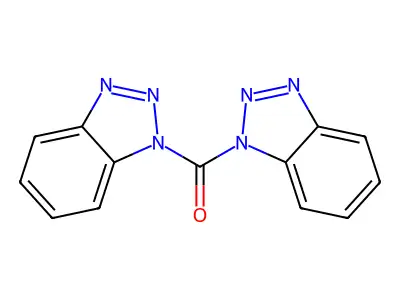 Bis(1H-benzotriazol-1-yl)methanone structure