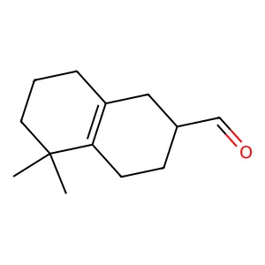2-Naphthalenecarboxaldehyde, 1,2,3,4,5,6,7,8-octahydro-5,5-dimethyl- structure