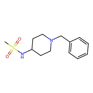 N-(1-benzylpiperidin-4-yl)methanesulfonamide structure
