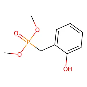 2-(Dimethoxyphosphorylmethyl)phenol structure