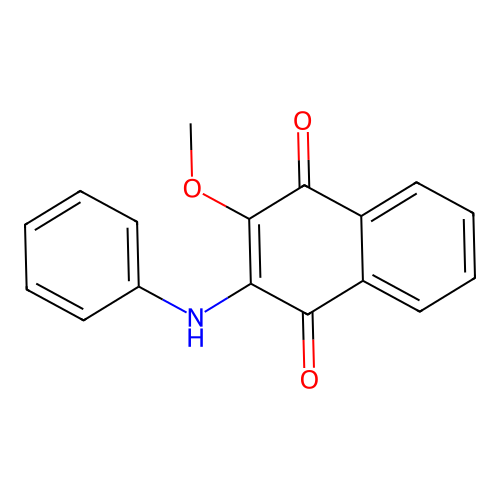 2-Methoxy-3-(phenylamino)naphthalene-1,4-dione structure