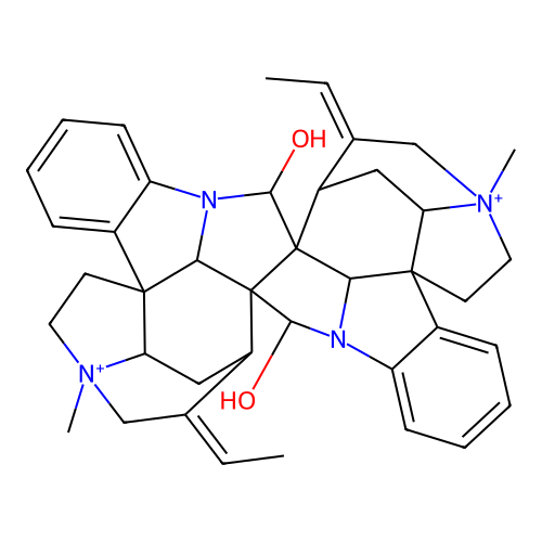 Caracurinium II, 17,18:17',18'-dideepoxy-17,17'-dihydroxy-4,4'-dimethyl- structure