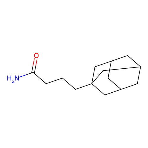 4-(1-Adamantyl)butanamide structure