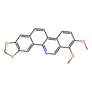 Norchelerythrine structure