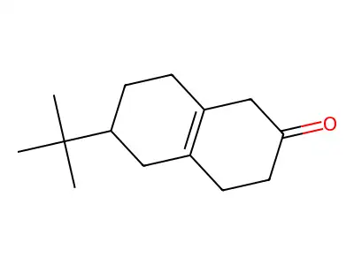 6-(1,1-Dimethylethyl)-3,4,5,6,7,8-hexahydronaphthalen-2(1H)-one structure