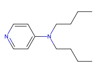 N,N-dibutylpyridin-4-amine structure
