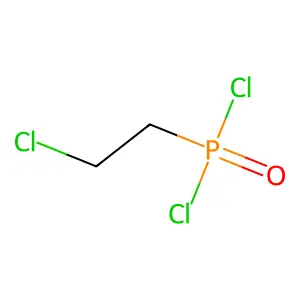 (2-氯乙基)膦酰二氯 structure