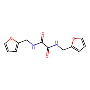 N,N'-Difurfuryloxamide structure