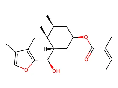 Furanopetasin structure